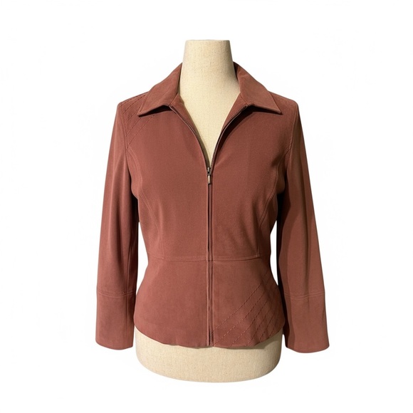 Norton McNaughton Jackets & Blazers - Norton McNaughton Women's Rust Blazer Jacket Size 6P